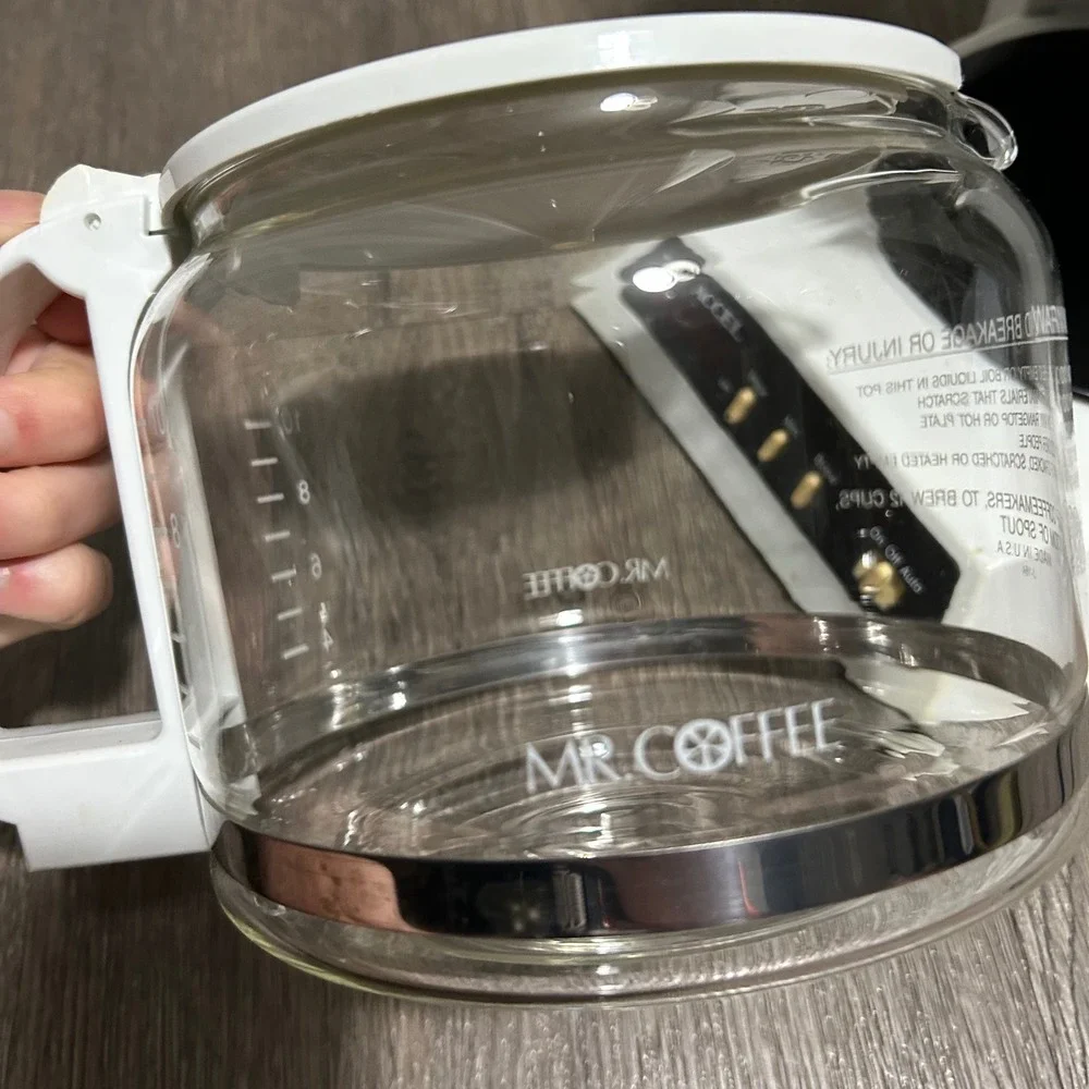 Mr. Coffee Accel PRX20 Coffee Maker 10 Cup White Vintage Programmable‎ Drip Brew